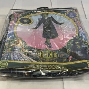 2025 Wicked Elphaba Shiz Costume Youth Large 10-12 NEW Dress Up Halloween
